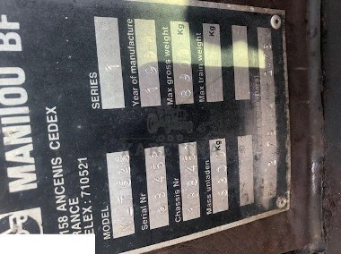 Manitou 524 526 626 628 - Carraro CZĘŚCI-2