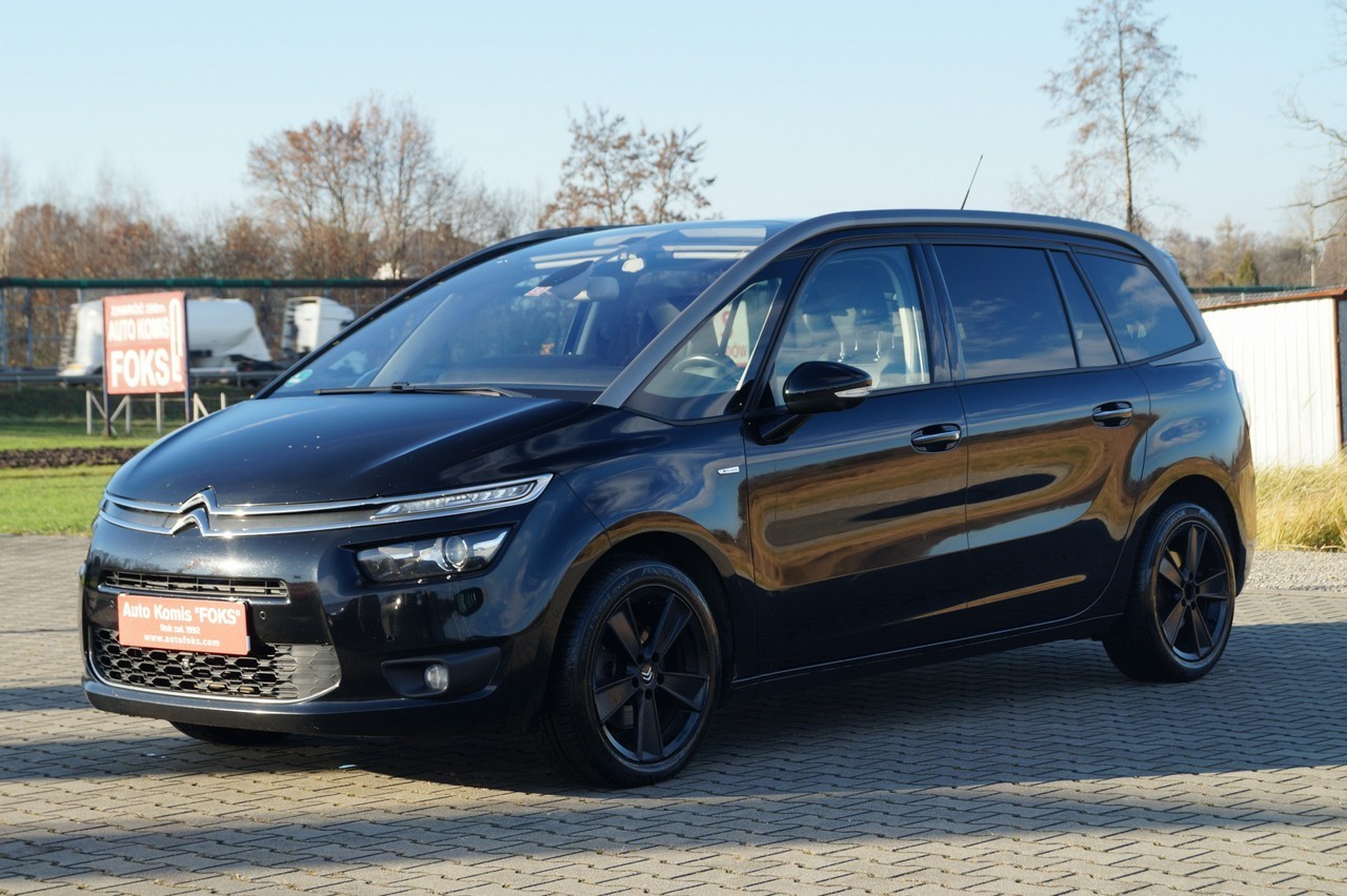 Citroen C4 Grand Picasso II Exclusive 2,0 150 km panorama skóra navi hak automat kamera