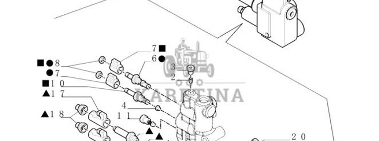 New Holland T6010 Elektromagnes 87728645-1