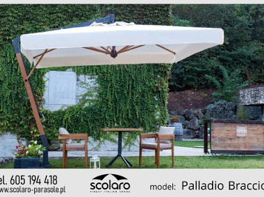 Parasol ogrodowy Scolaro model Palladio Braccio 3/4m-1