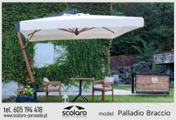 Parasol ogrodowy Scolaro model Palladio Braccio 3/4m