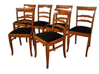 Krzesła art deco, 6 krzeseł sygnatura gościcino stare antyki-1