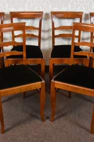 Krzesła art deco, 6 krzeseł sygnatura gościcino stare antyki-2