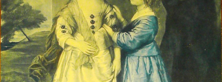 Portret Elżbiety i Filadelfii Warton pędzla Anthonisa van Dycka, reprodukcja-1