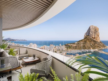 Mieszkanie z trzema sypialniami w nowoczesnym apartamentowcu , przy plaży, Calpe-1