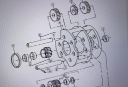 John Deere R71578/wałek zębaty/John Deere 4555/4755/4955