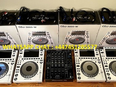 Pioneer CDJ-3000, Pioneer CDJ 2000NXS2, Pioneer DJM 900NXS2, Pioneer DJ DJM-V10 -1