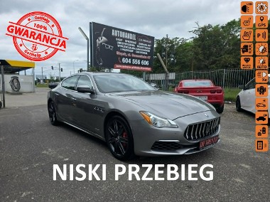 Maserati Quattroporte VI 3.0 Benzyna 410 KM, Gran Losso, Kamery 360, LED, Bluetooth, Radar, A-1