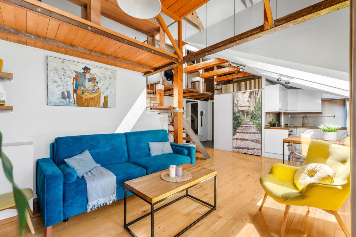 LOFT | PRZY METRZE | DODATKOWA ANTRESOLA - Widok 3