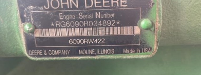 John Deere 6090RW422 - blok cylindrów wał głowica R542211-1