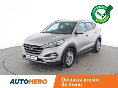 Hyundai Tucson III 4WD Klimatronik Navi Tempomat Grzane Fotele Kamera Asystenci PDC LED-1