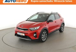 Kia Stonic 1.4 MPI skóra grzane fotele+kier. navi kamera tempomat AsystentPasaR