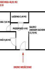 Mieszkanie, sprzedaż, 48.91, Legnica-2