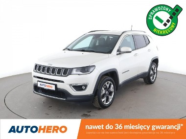 Jeep Compass II automat 4x4 skóra navi grzane fotele kamera i czujniki parkowania-1