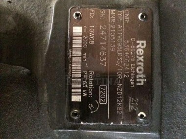 Pompa rexroth A11V 095LR3S od Koparki Terex TW110-2