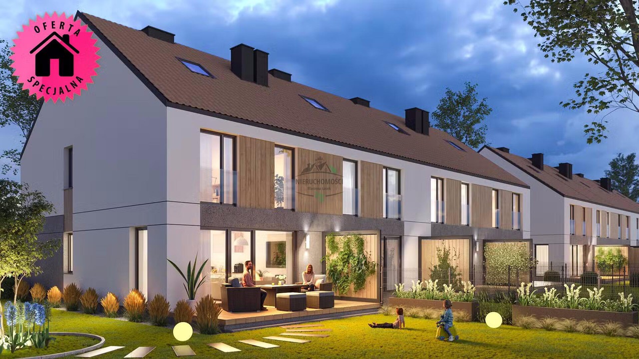 114 m²+28 m² poddasza, salon od południa, działka narożna - Widok 3