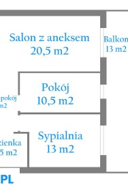 Ogromny balkon od południowego wschodu!-2