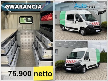 Peugeot Boxer L2H2 Klima Hak Warsztat Przetwornica 230V *Gwaranc-1