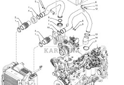 New Holland T6070 Rurka 48070495