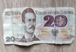 Banknot PRL 20zł Romuald Traugutt