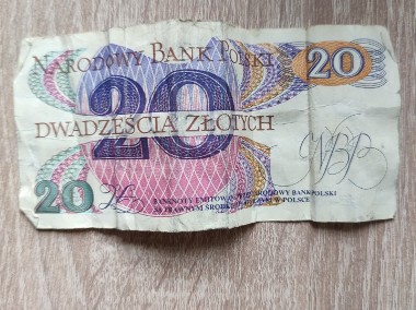 Banknot PRL 20zł Romuald Traugutt-2