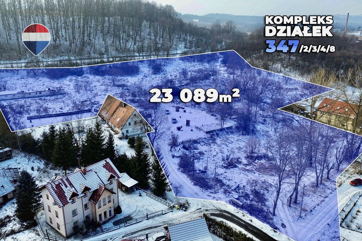 Na sprzedaż działka budowlana - 23.089 m² - Widok 3