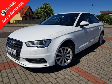 Audi A3 III (8V) 1,6 TDI Sedan Lakier Perła Navi Klimatronik Zarejestrowany Gwarancja