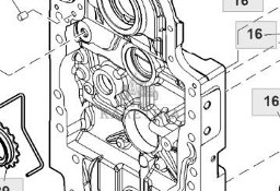 John Deere 8130 8230 8330 8430 8530 Osłona Skrzyni Biegów IVT RE246605 R244633 RE246601 R243832