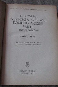 Książka - Historia wszechzwiązkowej komunistycznej partii (gratka)-3