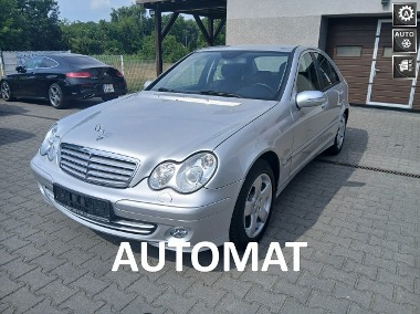 Mercedes-Benz Klasa C W203 1.8i Sport AUTOMAT SEDAN tempomat klimatronik el fotele stan BDB-1