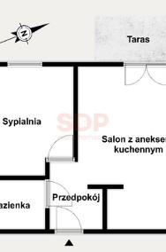 Dwupokojowe mieszkanie z balkonem na Stabłowicach-2