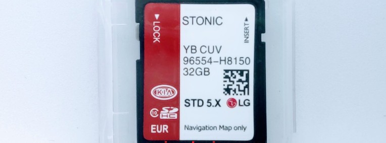 Karta SD KIA STONIC Gen 5.X (STD 5.X) EU 2023-1