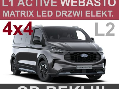 Ford T Tourneo Custom Niska Cena L1 4x4 Webasto Matrix LED Hak Dostępny od-1