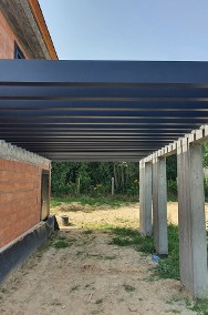 Belka dekoracyjna aluminiowa aluminium pergola taras profil RAL WYSYŁKA montaż-2