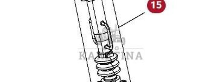 Fendt 930 933 936 942 GEN 7 Wieszak Podnośnika TUZ CZĘŚCI H218PB4001030-1