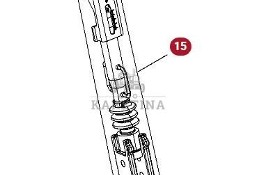 Fendt 930 933 936 942 GEN 7 Wieszak Podnośnika TUZ CZĘŚCI H218PB4001030
