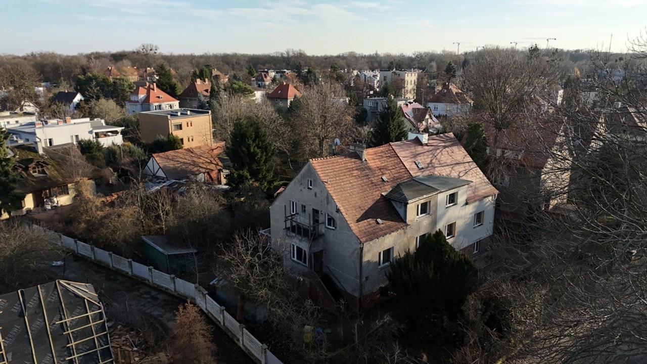 Krzyki, ul.Okólna, działka 897 m²