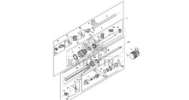 John Deere 960 - Jarzmo przegubu uniwersal. DC217580 (Układ napędowy)