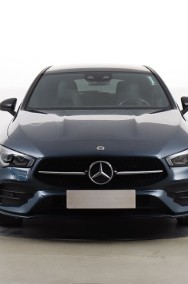 Mercedes-Benz Klasa CLA , Serwis ASO, Automat, Skóra, Navi, Klimatronic, Tempomat,-2