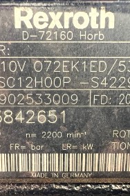 Rexroth AL A10V O72EK1ED/53R-VSC12H00P -S4229 (R902533009) Podwójna pompa-2