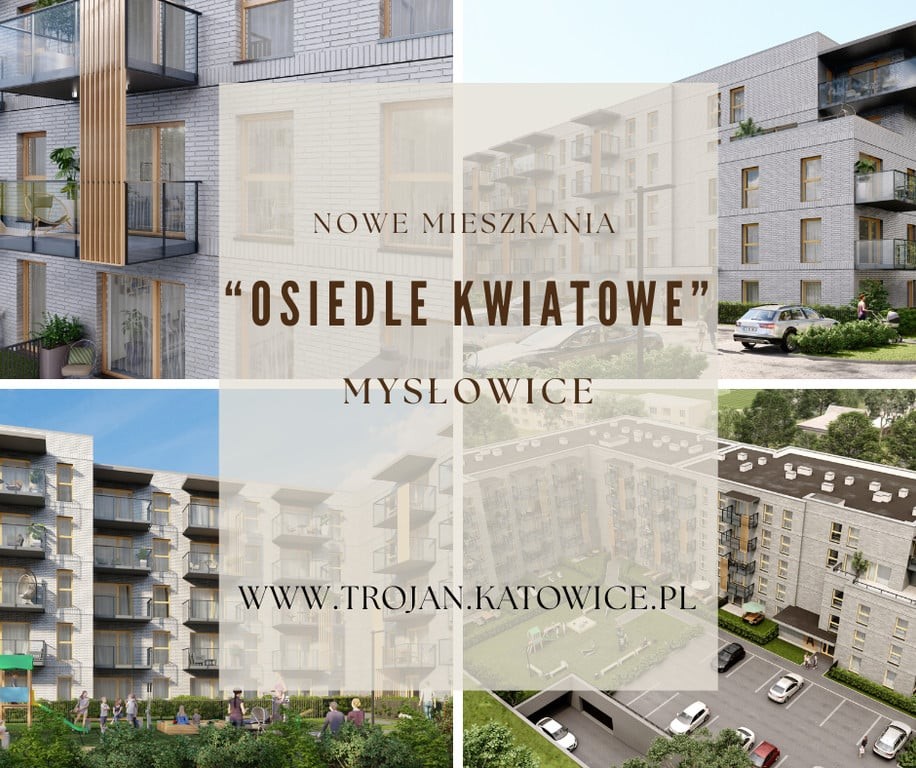Piękne 3-pokojowe mieszkanie, 57,85 m² - z ogrodem! Osiedle Kwiatowe, Kwiatowaśląskie