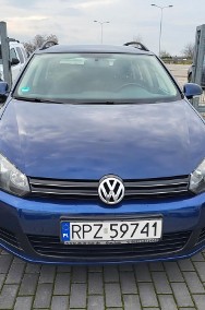 Volkswagen Golf VI ZAREJESTROWANY 1.6 TDI KLIMA ALUFELGI KOMBI !!!-2