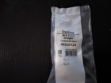 Zawór grzejnikowy Danfoss powrotny prosty 1/2 '-2