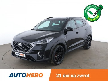 Hyundai Tucson III N Line, automat, full LED, skóra/alcantara, navi, kamera i czujniki-1