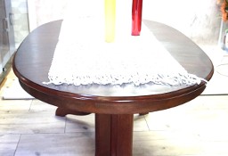 Stół rozkładany w kolorze ciemny mahoń , Kalisz /Wysyłka