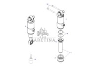 Fendt 414 Vario - siłownik hydrauliczny G404300050010