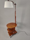 Lampa stojąca art - deco po renowacji orzech lata 30 antyk politura piękna