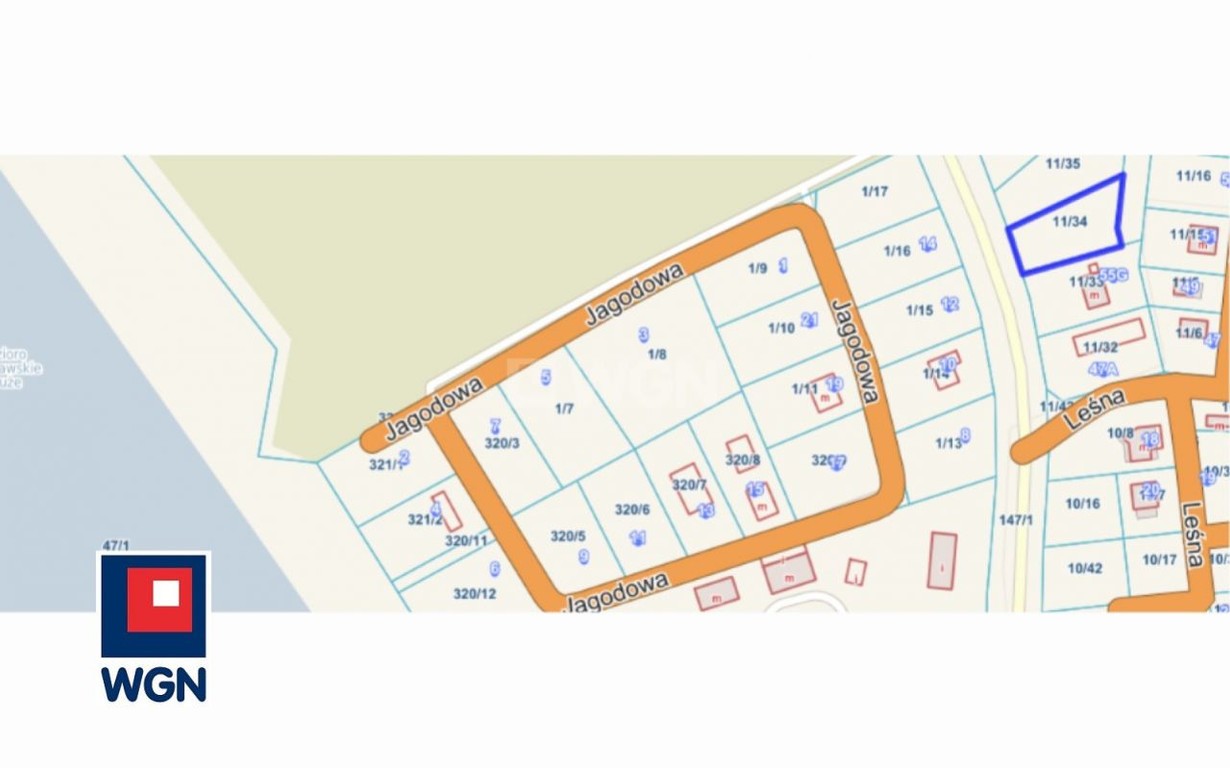 Działka na sprzedaż, 603 m², Sława Tarnów Jezierny - Widok 4