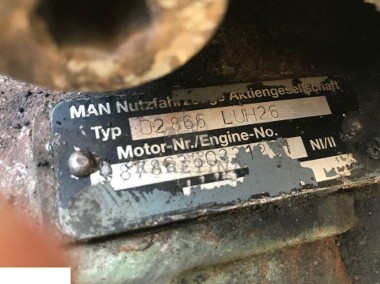 Man D2866 Turbospręźarka Turbina Man D2866-1