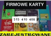 Anonimowe karty Zarejestrowana karta sim Czeskie karty Rejestracja kart